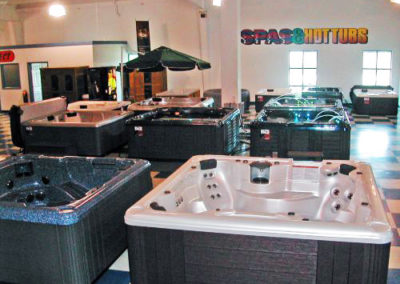 hot tub showroom